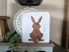 Easter Bunny Standing Wood Blocks