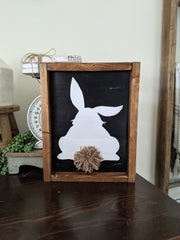 Bunny Butt Spring Easter Sign
