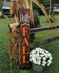 Hello Fall Porch Sign