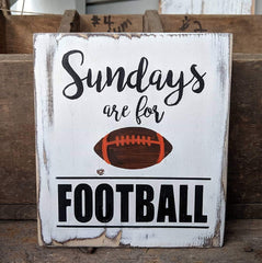 Sundays are for football