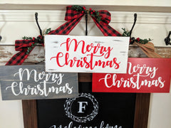 Merry Christmas Hanging Sign