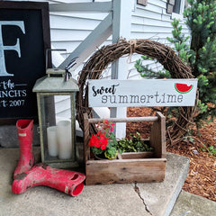 Summertime Rustic Signs