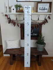 Hand Painted Ruler Growth Charts