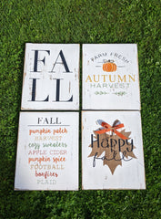 Fall Plaque Signs