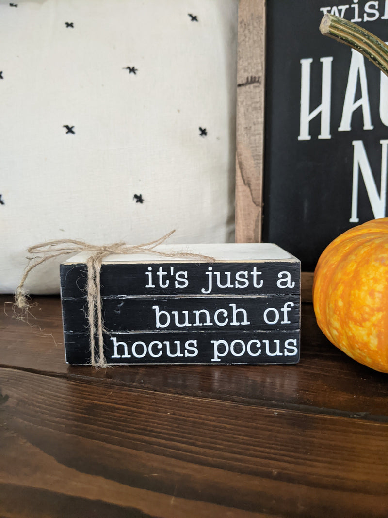Halloween Mini Wood Signs