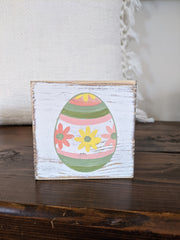Spring and Easter Mini Wood Signs
