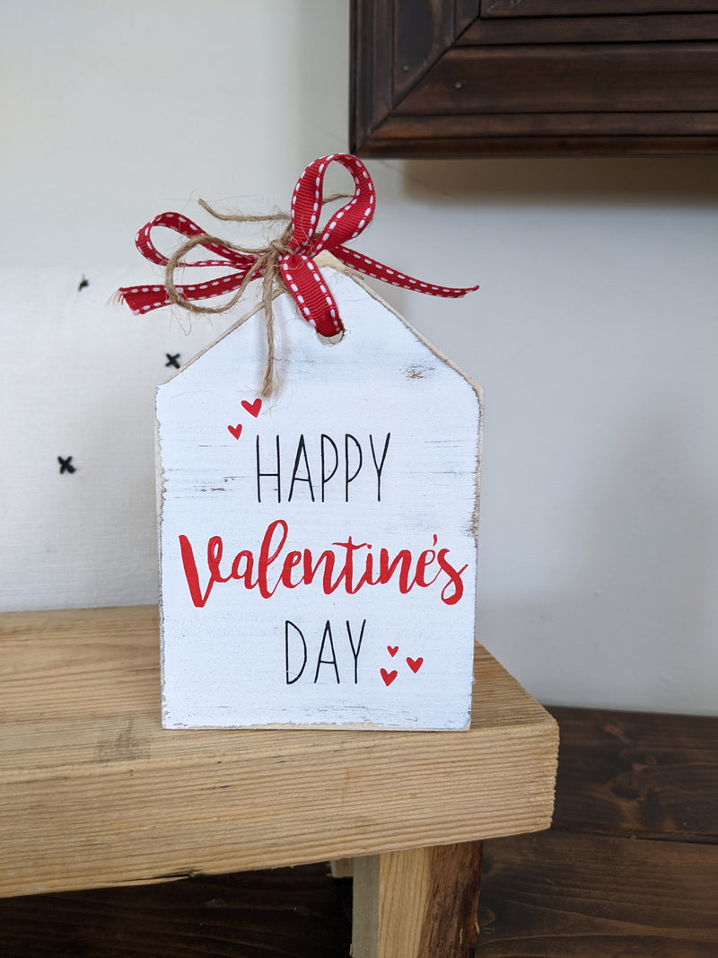 Valentine's Day Mini Wood Signs