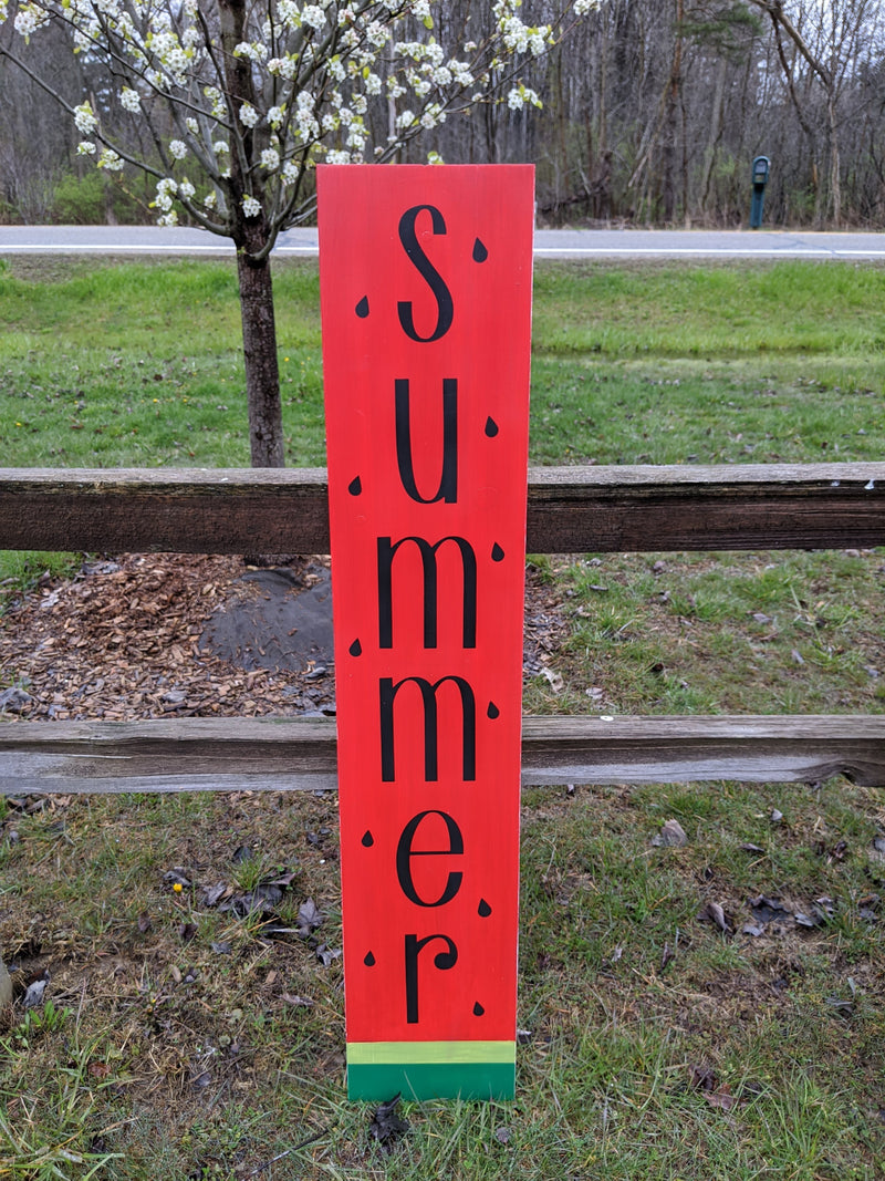 Hello Summer Outdoor/Indoor Wooden Porch Sign