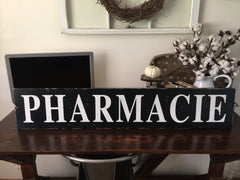 Large Pharmacie Sign